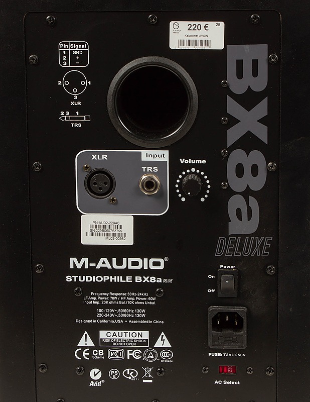 M-AUDIO BX8a -aktiivimonitoripari - Audio - 10105576975 - 3