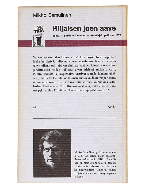 Hilajisen Joen Aave - Mikko Samulinen - Lastenkirjat - 10105577039 - 1