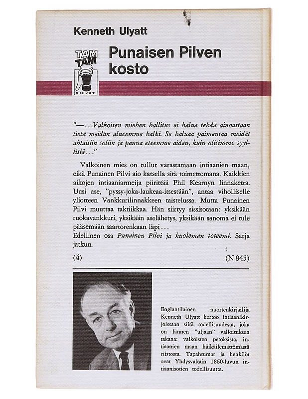 Punaisen Pilven Kosto - Kenneth Ulyatt - Lastenkirjat - 10105577046 - 1