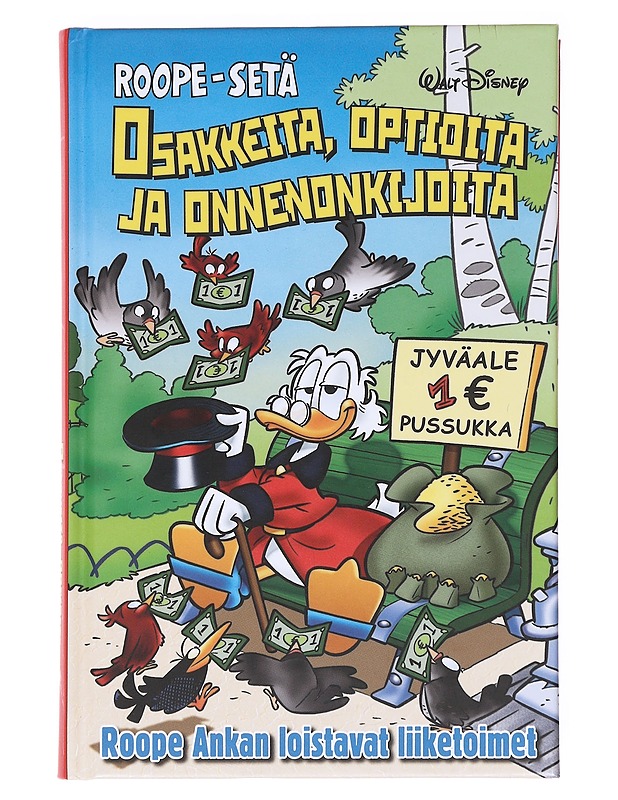 Osakkeita, optioita ja onnenonkijoita - Disney, Walt - Sarjakuvat - 10105577050 - 0