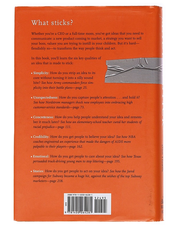 Made to stick : why some ideas survive and others die - Heath, Chip - Tietokirjat ja oppaat - 10105577066 - 1