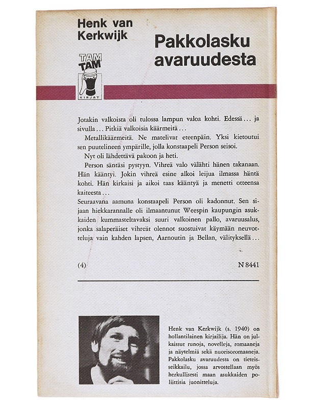 Pakkolasku Avaruudesta - Henk Van Kerkwijk - Lastenkirjat - 10105577077 - 1