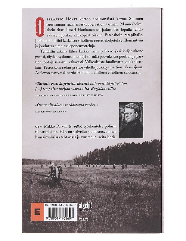 Operaatio Hokki - Porvali, Mikko - Elämäkerrat ja muistelmat - 10105577120 - 1