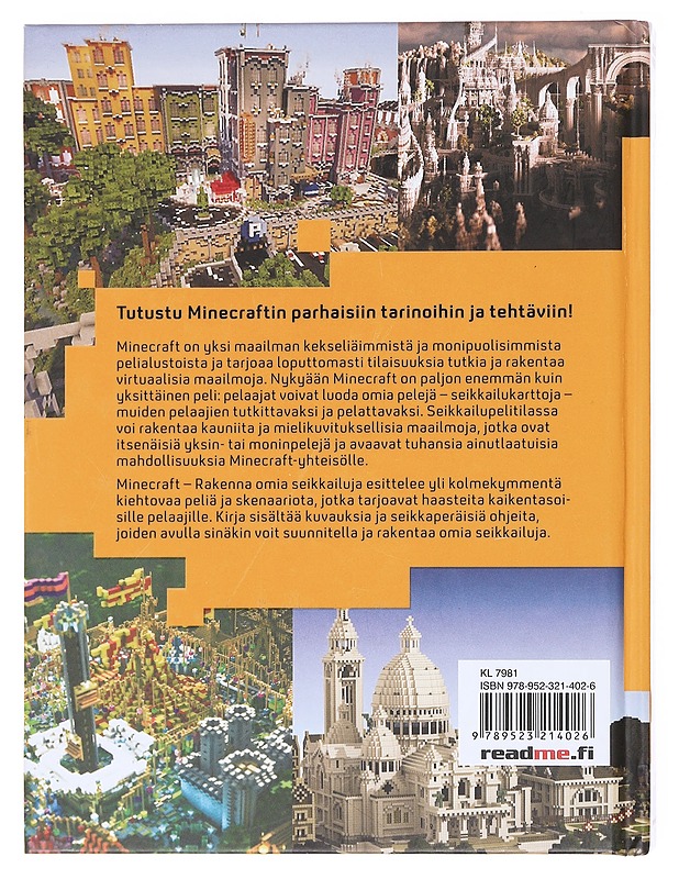 Minecraft® / rakenna omia seikkailuja - Kearney, Kirsten - Tietokirjat ja oppaat - 10105577125 - 1