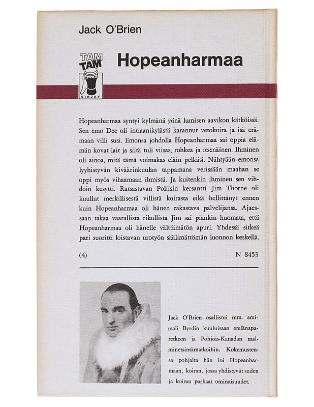 Hopeanharmaa - Jack O'Brien - Nuorten kirjat - 10105577142 - 1