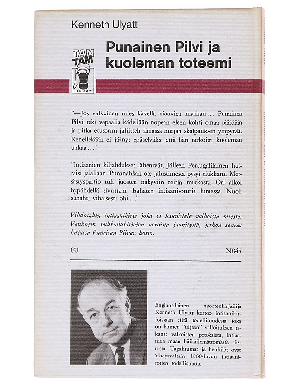 Punainen Pilvi ja Kuoleman Toteemi - Kennyath Ulyatt - Nuorten kirjat - 10105577154 - 1