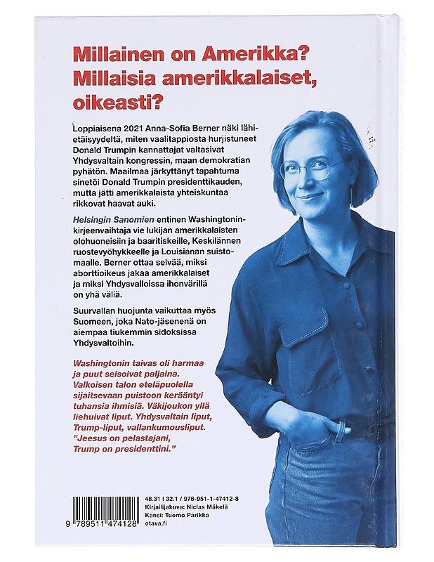 10 haavaa Amerikan sydämessä - Anna-Sofia Berner - Historiakirjat - 10105577199 - 1