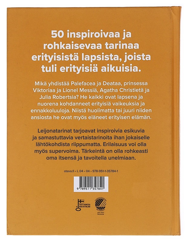 Leijonatarinoita erityisille lapsille - Malmi, Mia - Lastenkirjat - 10105577201 - 1