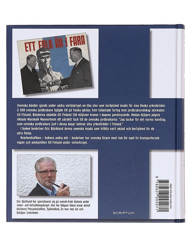 Hemmafrontens brödraskap - Eric Björklund - Historiakirjat - 10105577217 - 1