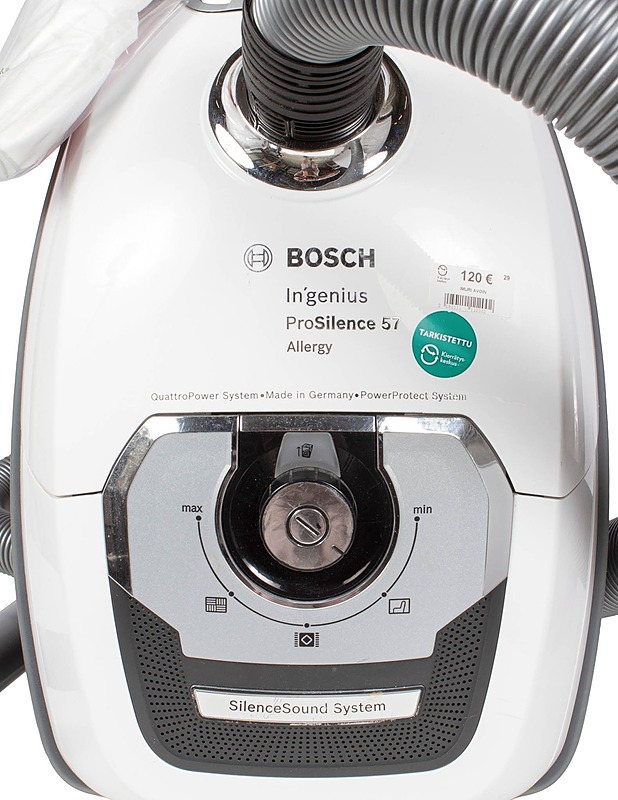 BOSCH Ingenius ProSilence 57 -pölynimuri - Kodinkoneet - 10105577227 - 2