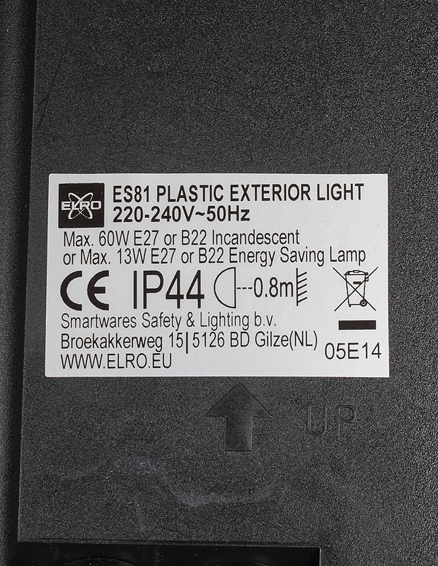 ELRO Es81 ulkovalaisin - Valaisimet - 10105577234 - 1