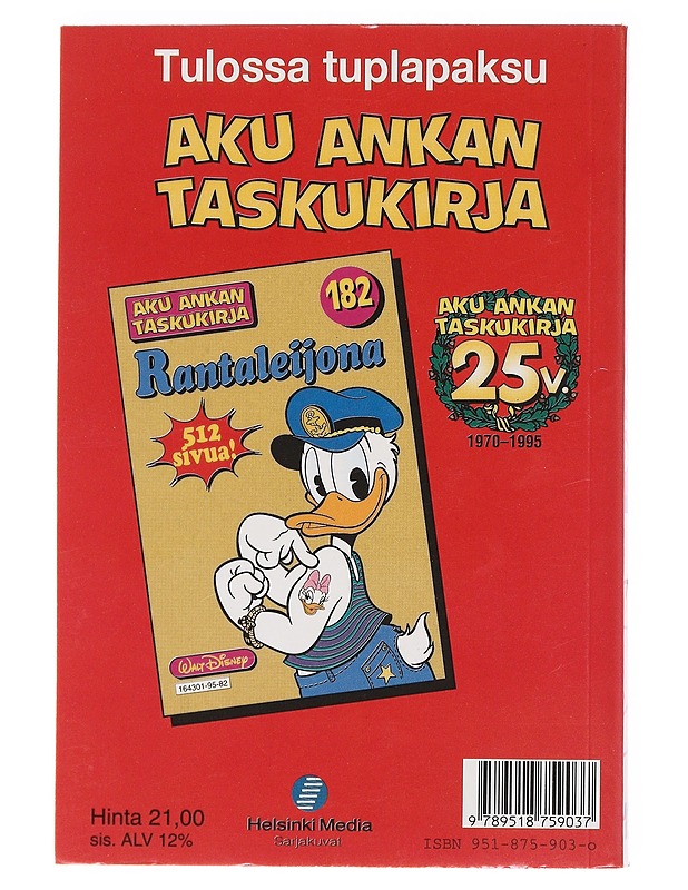 Aina jaloissa - Disney, Walt - Sarjakuvat - 10105577302 - 1