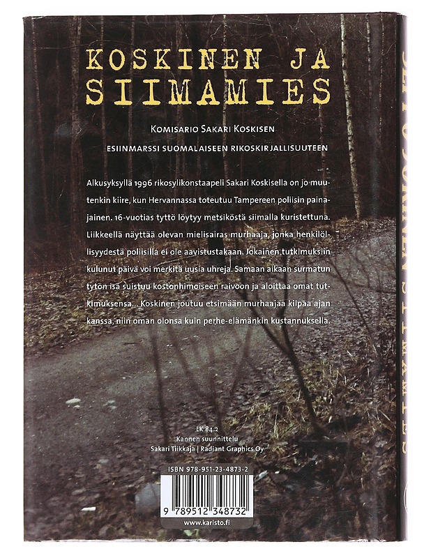 Koskinen ja siimamies / rikosromaani - Seppo Jokinen - Romaanit ja novellit - 10105577303 - 1