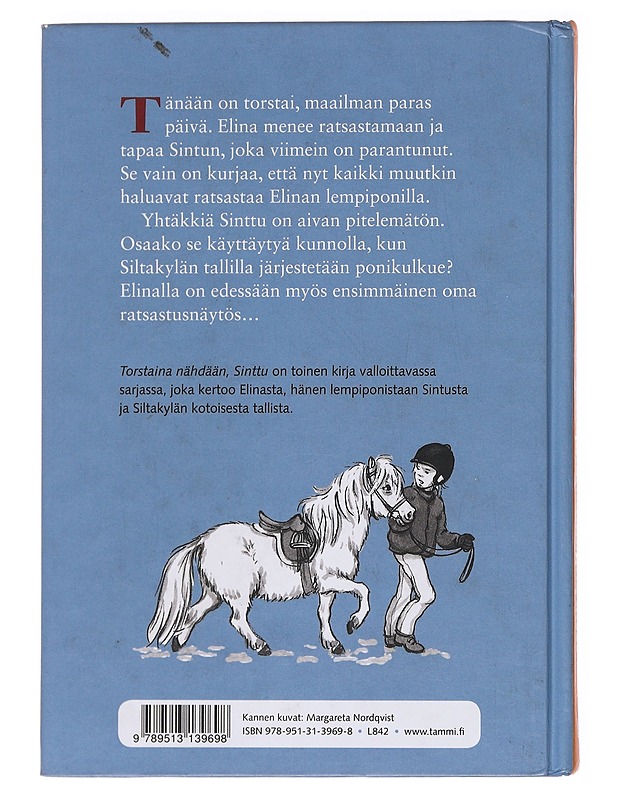 Torstaina nähdään, Sinttu - Hallberg, Lin - Lastenkirjat - 10105577307 - 1