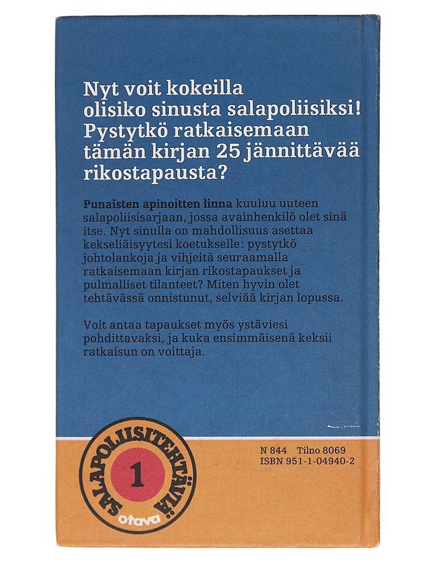 Punaisten apinoitten linna - Ecke, Wolfgang - Romaanit ja novellit - 10105577321 - 1