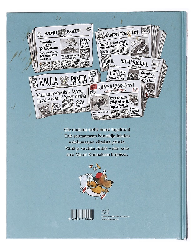 Etusivun juttu, eli, Kuinka sanomalehti syntyy - Kunnas, Mauri - Lastenkirjat - 10105577335 - 1