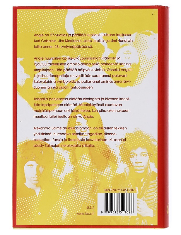 27, eli, Kuolema tekee taiteilijan / romaani - Alexandra Salmela - Romaanit ja novellit - 10105577343 - 1