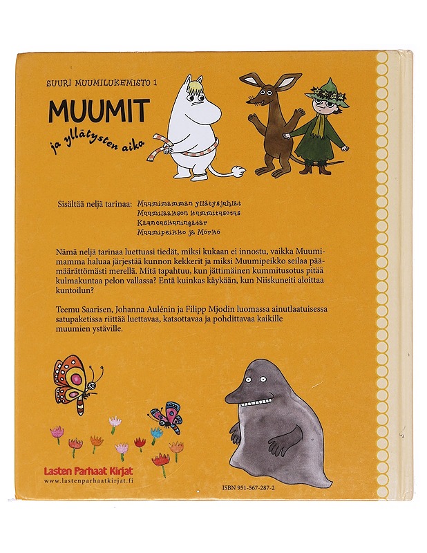 Muumit ja yllätysten aika - Saarinen, Teemu - Lastenkirjat - 10105577358 - 1