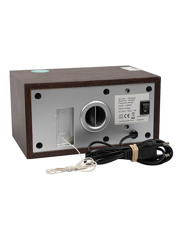 CLAS OHLSON H5004D fm-radio - Viihde-elektroniikka - 10105577369 - 1