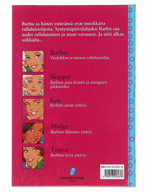 Barbie rullaluistelijana - Hilli, Tarja - Lastenkirjat - 10105577373 - 1