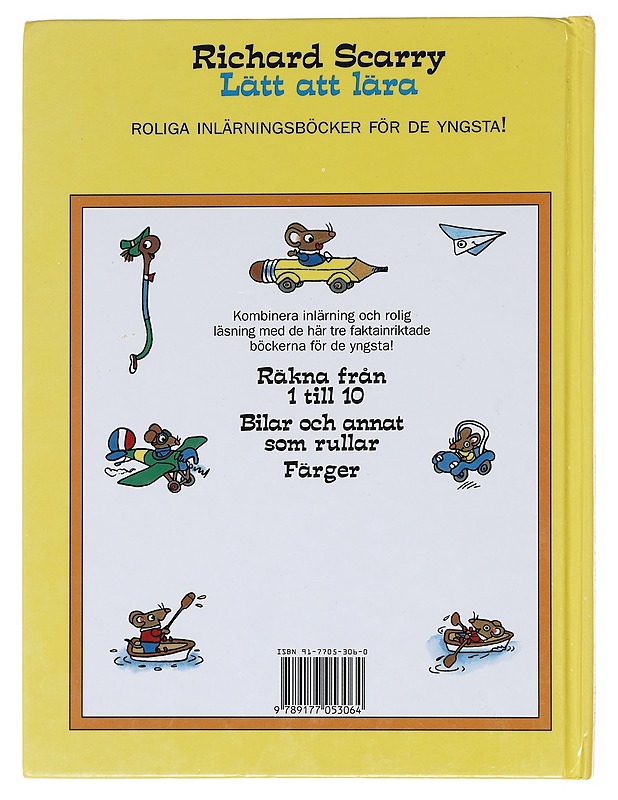 Räkna från 1 till 10 - Richard Scarry - Lastenkirjat - 10105577415 - 1