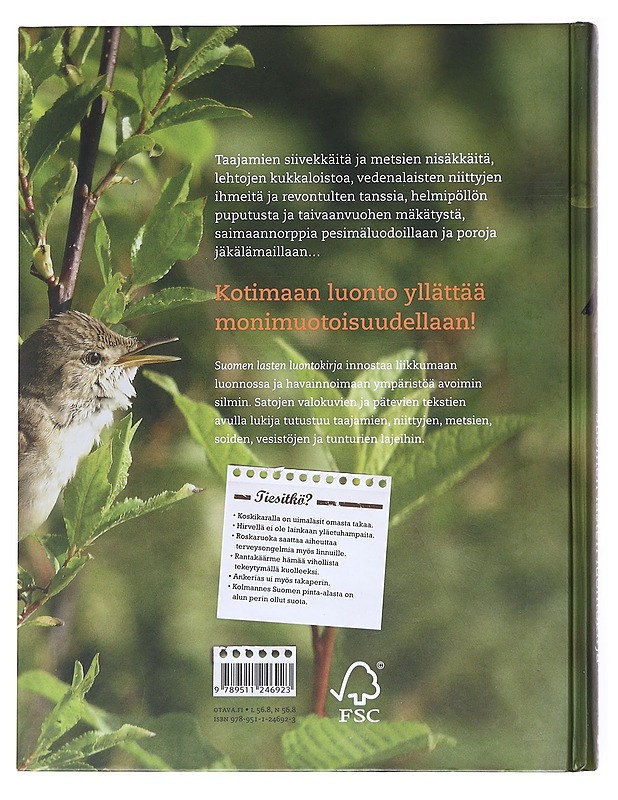 Suomen lasten luontokirja - Laine, Lasse J. - Lastenkirjat - 10105577438 - 1