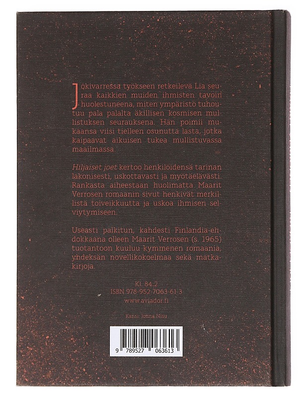 Hiljaiset joet - Maarit Verronen - Romaanit ja novellit - 10105577449 - 1