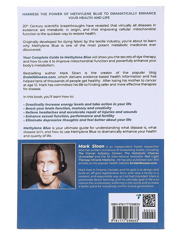 The Ultimate Guide to Methylene Blue - Sloan, Mark - Tietokirjat ja oppaat - 10105577455 - 1