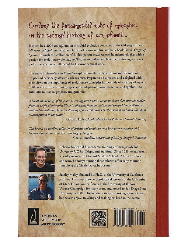 Microbes and evolution : the world that Darwin never saw - Kolter, Roberto - Tietokirjat ja oppaat - 10105577463 - 1