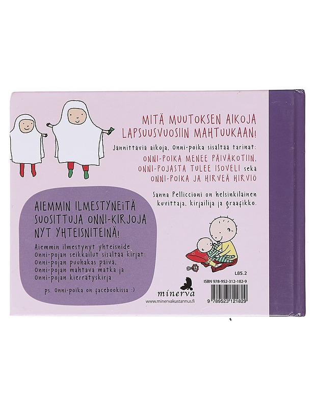 Jännittäviä aikoja, Onni-poika - Pelliccioni, Sanna - Lastenkirjat - 10105577514 - 1