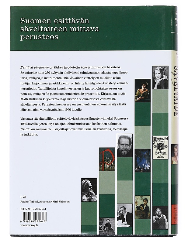 Suomen musiikin historia ; Esittävä säveltaide - Haapakoski - Musiikki- ja elokuvakirjat - 10105577520 - 1