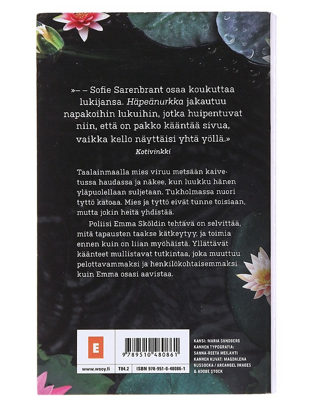 Häpeänurkka - Sarenbrant, Sofie - Romaanit ja novellit - 10105577560 - 1