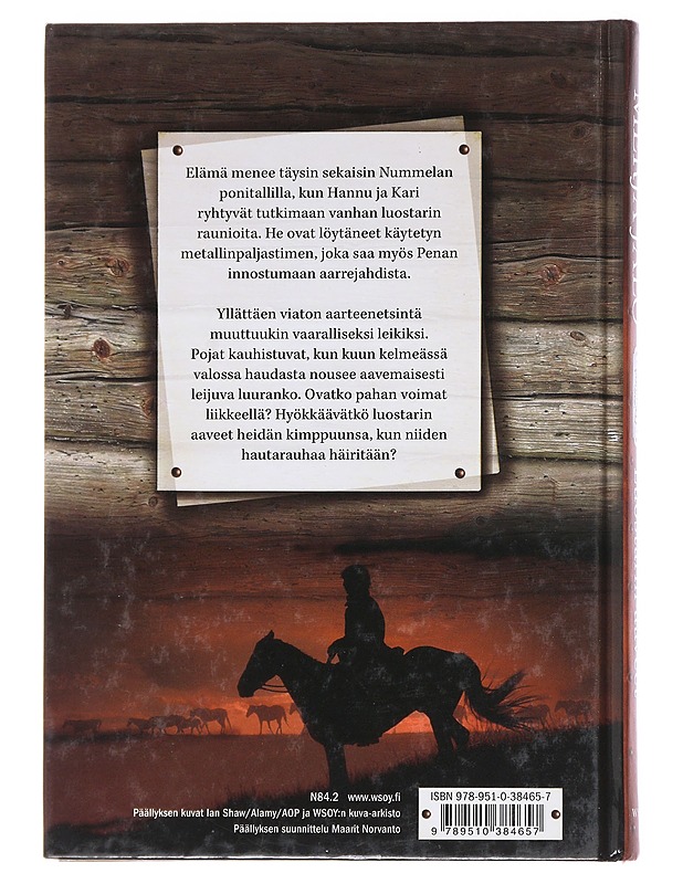 Luostarin aaveet - Merja Jalo - Nuorten kirjat - 10105577586 - 1
