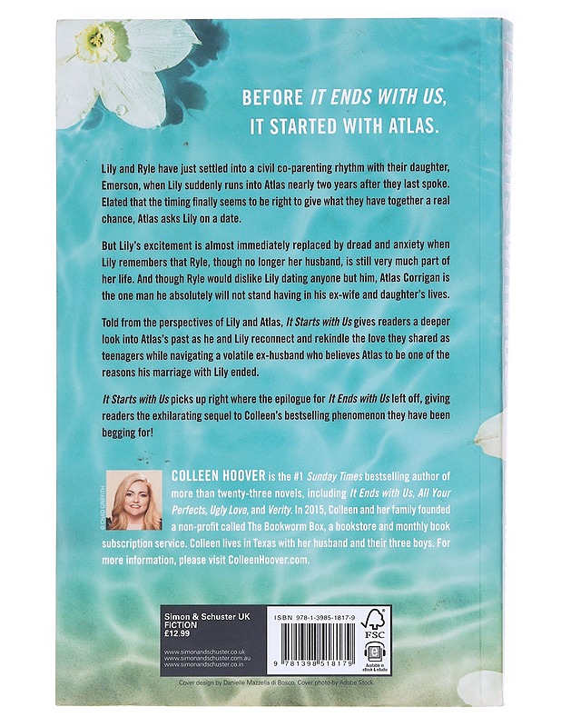 It starts with us - Colleen Hoover - Romaanit ja novellit - 10105577599 - 1