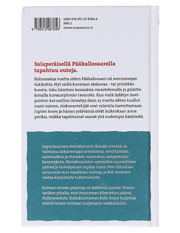 3 etsivää ja Pääkallosaari - Arthur, Robert - Nuorten kirjat - 10105577604 - 1