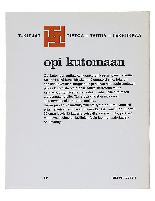 Opi kutomaan - Hallgren, Ann-Kristin - Tietokirjat ja oppaat - 10105577636 - 1