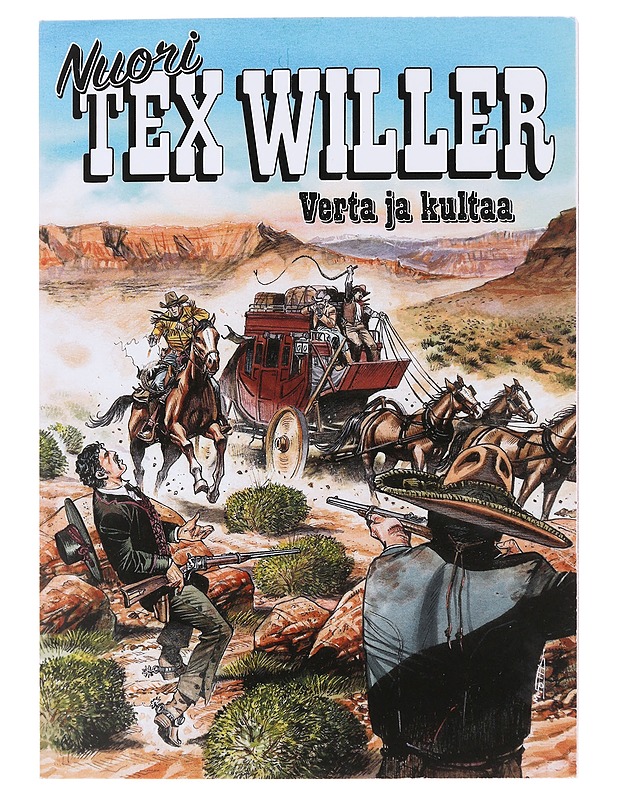 Nuori Tex Willer - Verta ja kultaa  - Torvinen, Jukka - Sarjakuvat - 10105577663 - 0