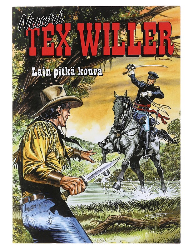 Nuori Tex Willer - Lain pitkä koura - Torvinen, Jukka - Sarjakuvat - 10105577666 - 0