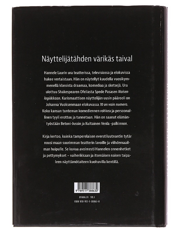 Hannele, näyttelijä - Panu Rajala - Elämäkerrat ja muistelmat - 10105577699 - 1