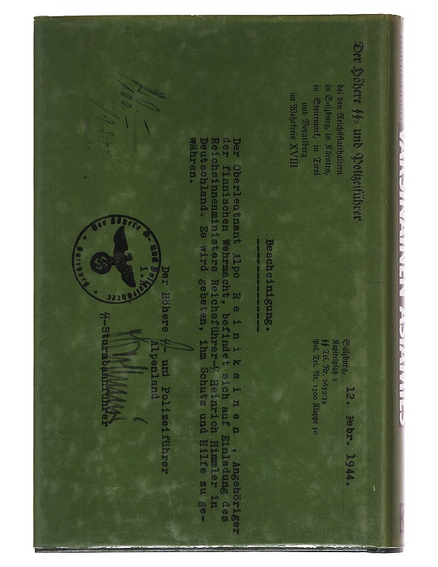 Varsinainen asiamies / posliinipojan jatkosota 2. osa - Alpo Reinikainen - Elämäkerrat ja muistelmat - 10105577707 - 1