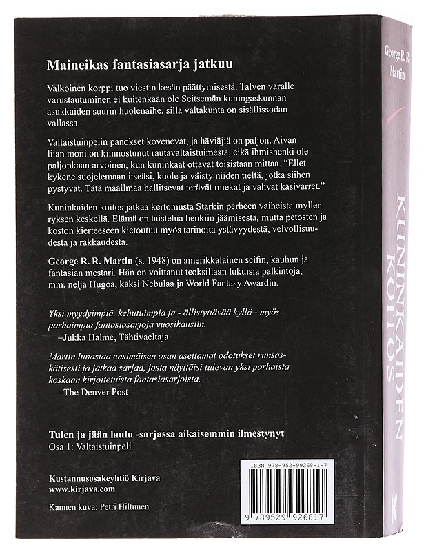 Kuninkaiden koitos - Martin, George R. R. - Fantasia- ja scifi - 10105577723 - 1