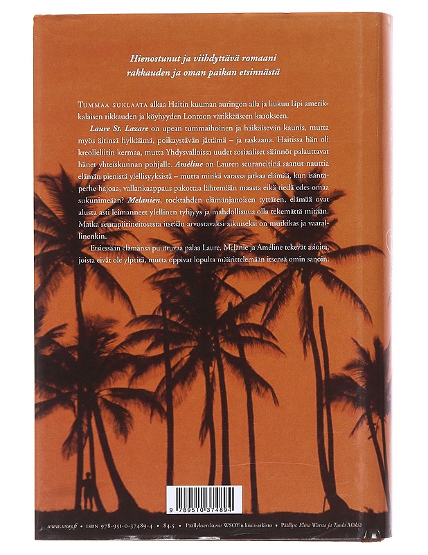 Tummaa suklaata - Lokko, Lesley - Romaanit ja novellit - 10105577744 - 1