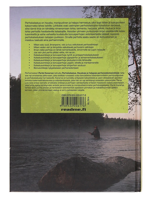 Perhokalastus / kalastusvinkkejä ja bonusperhoja - Kanerva - Tietokirjat ja oppaat - 10105577772 - 1