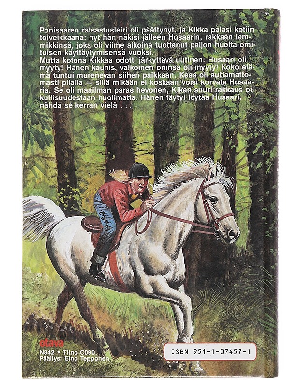Maailman paras hevonen / tyttöromaani - Merja Jalo - Nuorten kirjat - 10105577801 - 1