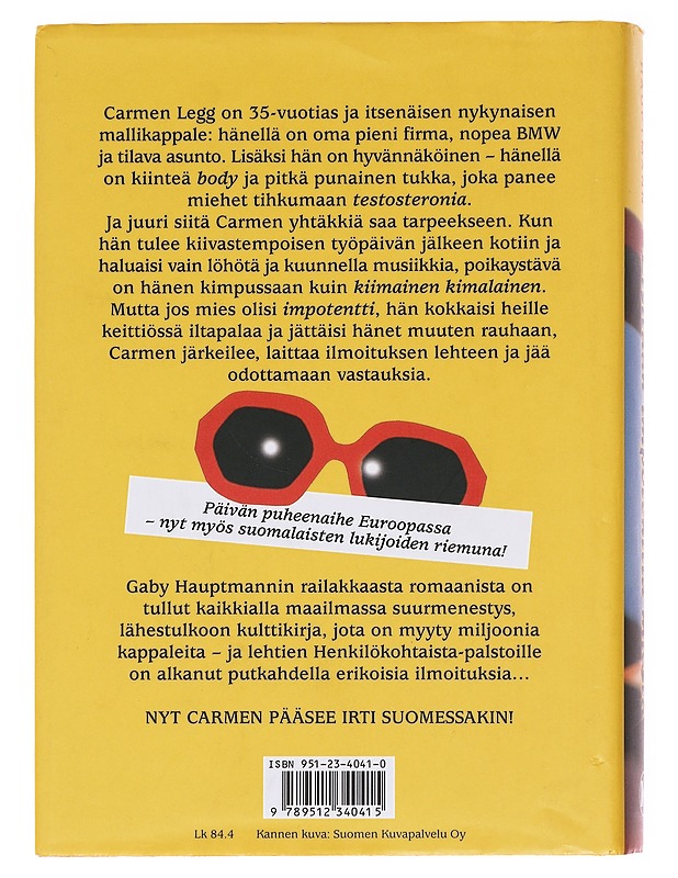 Etsitään impotenttia miestä - Hauptmann, Gaby - Romaanit ja novellit - 10105577813 - 1