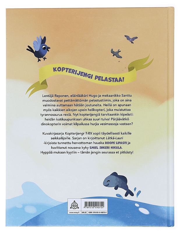 Aaltojen armoilla - Lipasti, Roope - Lastenkirjat - 10105577827 - 1
