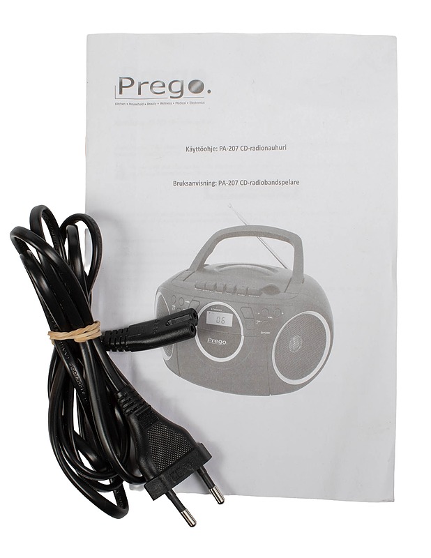PREGO CD-radio-kasettisoitin - Audio - 10105577852 - 3