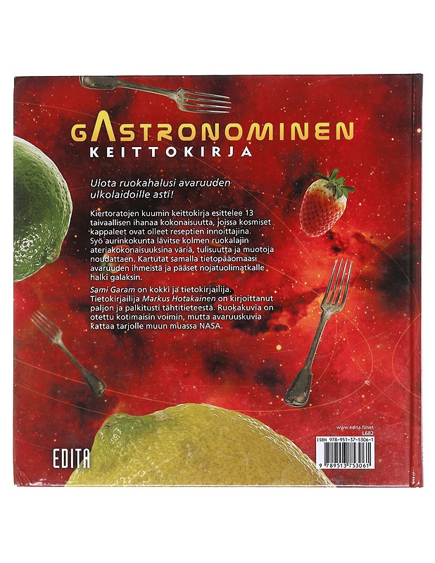 Gastronominen keittokirja - Garam, Sami - Ruokakirjat - 10105577862 - 1