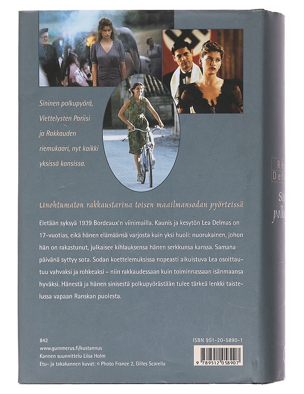 Sininen polkupyörä - Régine Deforges - Romaanit ja novellit - 10105577870 - 1