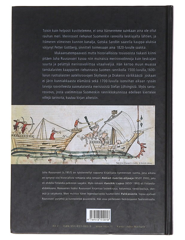 Itämeren merirosvot / piraattitarinoita pohjoisesta - Juha Ruusuvuori - Historiakirjat - 10105577884 - 1